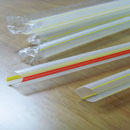 Pearl Milk Tea Straws, PP Straws, Striped Color