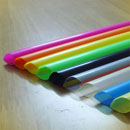 Pearl Milk Tea Straws, PP Straws, Striped Color