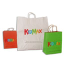 Kraft paper shopping bag