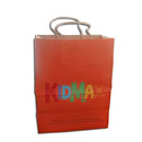 Kraft paper shopping bag