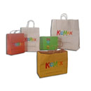 Kraft paper shopping bag