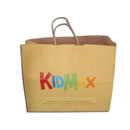 Kraft paper shopping bag