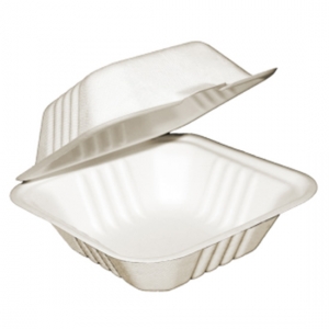 SN Compostable Clamshell 5.5" x 5.5" x 3