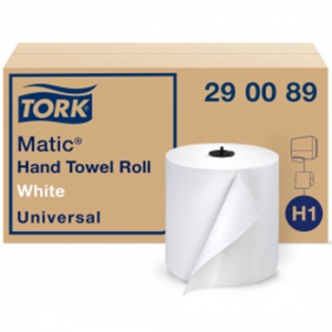 Tork 290089 Matic Hand Towel White 6 x 700’