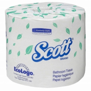Scott 48040可回收沐浴纸巾2层550支/卷40卷/袋