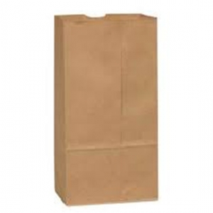 WC 10 lb Kraft Paper Bag 6.5''x4.75''x13'' 500